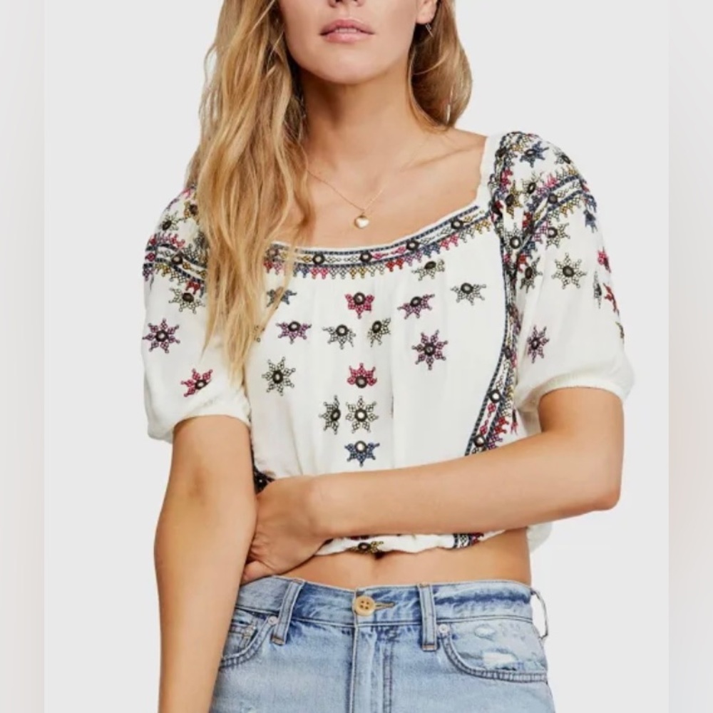 Free People Aurora Crop Top - Picture 3 of 8
